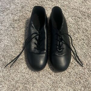 Capezio Cadence Tap Shoe, Black, Size Child 2M